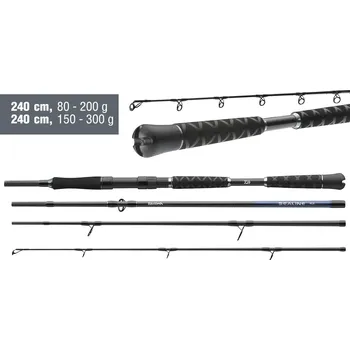 Rybářský prut Přívlačový prut Daiwa Sealine Travel Pilk 2026 - 2,40 m, 150 - 300 g