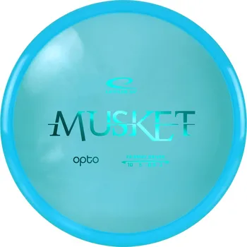 Disc golf Latitude 64° MUSKET Opto Line Barva: Bílá, Váha: 174 g