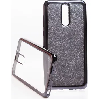 Pouzdro na mobilní telefon Pouzdro Glitter Case Elektro Huawei Mate 10 Lite Černé