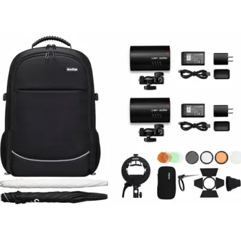 Svítilna Godox AD100Pro - K2 Dual flash Rucksack kit