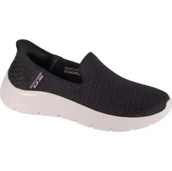 Dámská běžecká obuv Skechers Slip-Ins: GO WALK Flex - Relish 124963-BKW Black 36 36,5