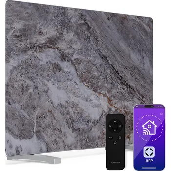 Infrazářič Klarstein MarmoHeat Smart 600W 4–8m² Infrazářič Šedá (10047630)