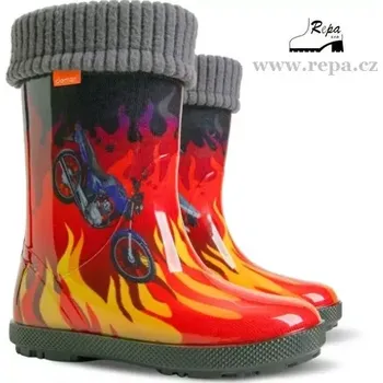 Dětská móda DEMAR HAWAI LUX EXCLUSIVE plameny velikosti 20 - 27 22-23