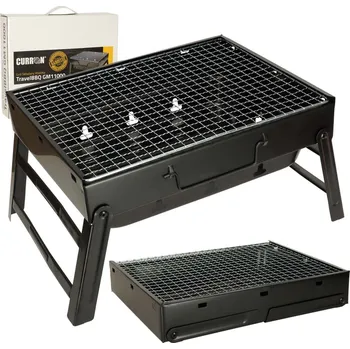 Svatební dekorace Skládací gril na dřevěné uhlí v kufru GM11000