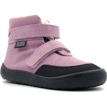 Dívčí zimní obuv Jonap barefoot dětské zimní boty Jerry Orchid Velikost: 33