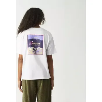 Dámské tričko triko PICTURE Omii S/S White velikost oblečení L