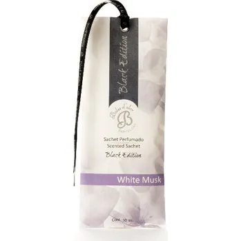 Boles d´olor Sáček parfemovaný BLACK EDITION, se stuhou, 7x17 cm White Musk|Boles Dolor