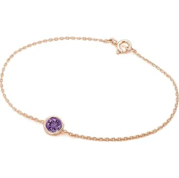 Náramek Zlatý náramek s ametystem Arleth