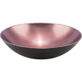 Mísa plastová, rubínová/černá, 22x7cm (DOPRODEJ)|Ego Dekor