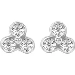 Zlaté diamantové trojlístky Vallery