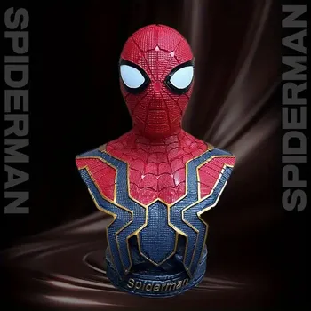 Sběratelská busta Spider-Man - Iron Spider Armor (18 cm)