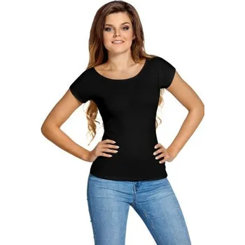 Dámské triko Babell Kiti - viskóza Černá M