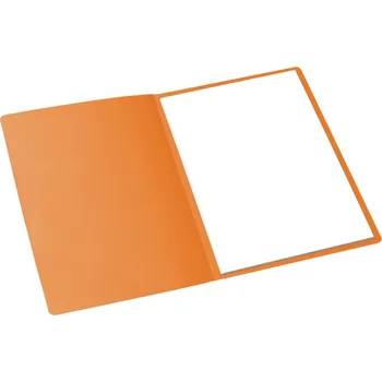 Odkládací mapa bez klopy A4 Classic 250, oranžová