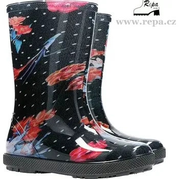 Chlapecká obuv DEMAR TWISTER PRINT květy velikosti 28 - 35 30-31