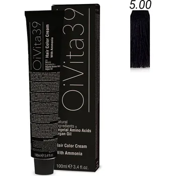 Barva na vlasy OiVita39 Hair Color Cream with Ammonia 5.00 - Profesionální krémová barva na vlasy s amoniakem 100 ml