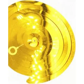 Svatební dekorace Závěsná spirála (zlatá) 5ks