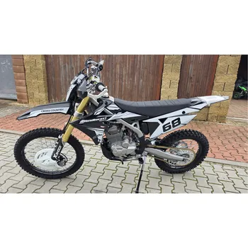 malá motorka Pitbike MiniRocket Mikilon Cross 300ML 21/18 sedlo 93,5cm, černá
