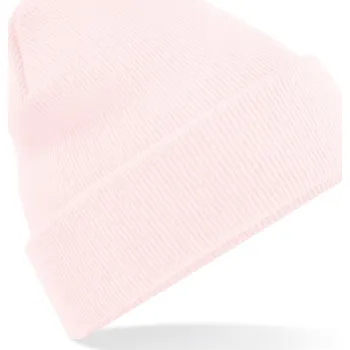 Beechfield Čepice B 45 Original, pletená COT530045u1799-pastel pink UNI Růžová pastelová