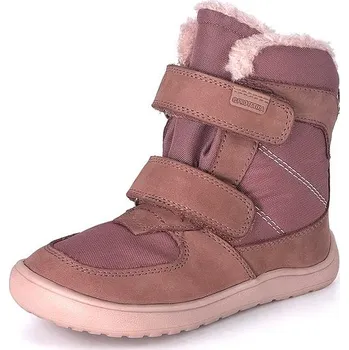 Dívčí zimní obuv Dívčí zimní barefoot boty PRO-tex Protetika - LORA OLD PINK - 30