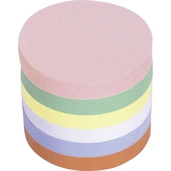 Kancelářský nábytek magnetoplan moderační karta 6barevný kulatý 100 mm 500 ks