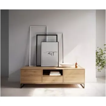 Televizní stolek Stolar TV stolek Genua Barva: Divoký Dub