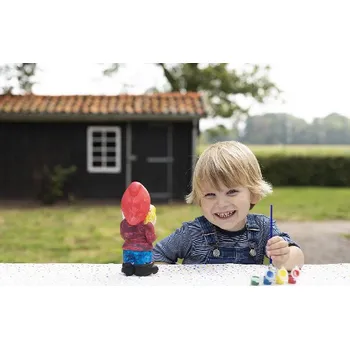 Malířský štětec Trpaslík zahradní DIY + barvy a štětec, v. 21,1 cm|Esschert Design