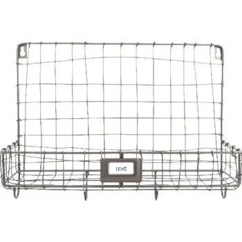 Věšák Organizér nástěnný, 4 háčky|Esschert Design