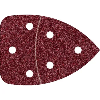 Brusný papír Wolfcraft 3139000 univerzální brusný papír na suchý zip, s otvory Zrnitost 180 (d x š) 139 mm x 98 mm 6 ks