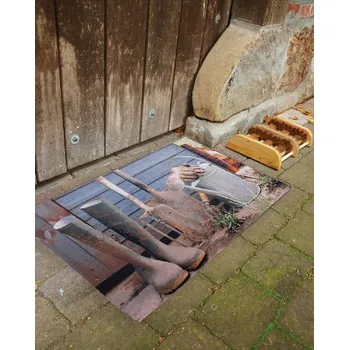 Rohožka Podložka pod litinovou rohožku BEST FOR BOOTS - Zahradní náčiní, barvy, 75 x 45 cm (DOPRODEJ)|Esschert Design