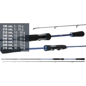Přívlačový prut Daiwa Triforce Spin 2026 - 1,95 m, 5 - 20 g