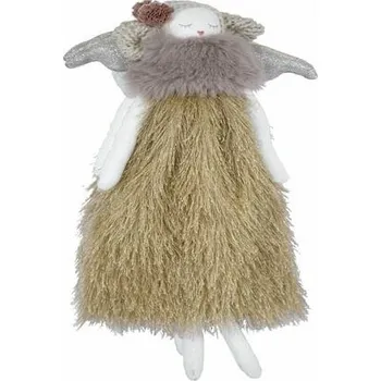 Dekorace anděl s šaty, chlupy, látkový, 43cm|Ego Dekor