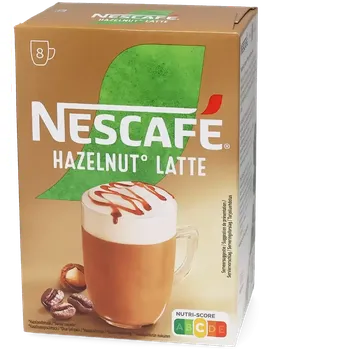 Káva Nescafé | Hazelnut Latte (Lískový ořech) - Počet sáčků instantní kávy: 8