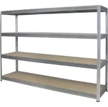 Kovona regál série HEAVY RACK 177x240x60 - pozinkovaný