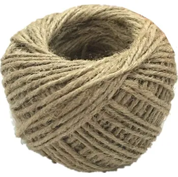 Svatební dekorace Jutový motouz (přírodní) 50m