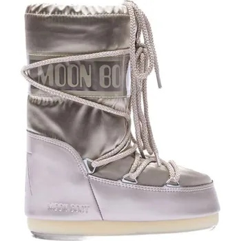 Dívčí zimní obuv Zimní obuv dětská MOON BOOT ICON GLANCE JR PLATINUM, 25/26 - 23/26