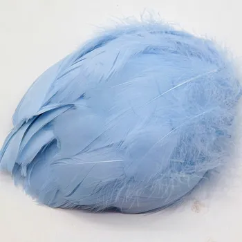 Svatební dekorace Dekorační pírka (modré) 100ks