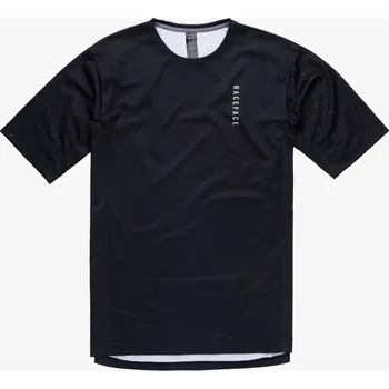 cyklistický dres Dres kr.rukáv RACE FACE INDY černá M