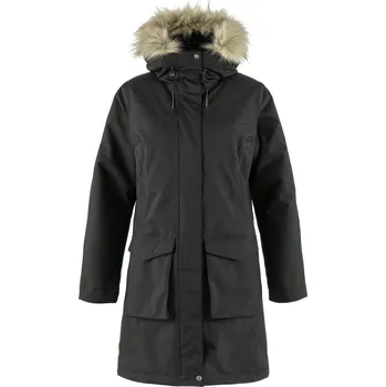 Dámský zimní kabát Fjällräven Nuuk Lite Parka Velikost: S / Barva: černá