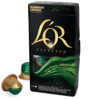 Káva L'OR | Espresso Brazil - Počet kapslí pro Nespresso®: 10