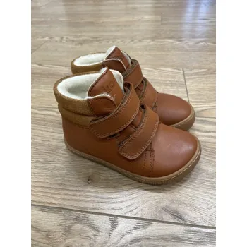 Chlapecká zimní obuv Zimní obuv s membránou - Demil Tex Wool Cognac, KOEL4kids Velikost: 28