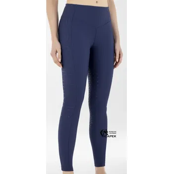 Jezdecké kalhoty Zimní legíny Equiline -CAISFH- - Amaranto/407 - S