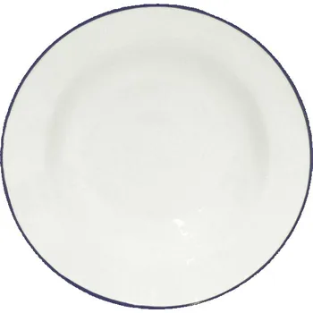 Talíř Talíř polévkový|na těstovin 21cm|0,6L, BEJA, bílá&modrá|Costa Nova