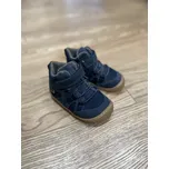 Zateplená barefoot kotníková obuv - Beau Tex Wool Blue, KOEL4kids Velikost: 22