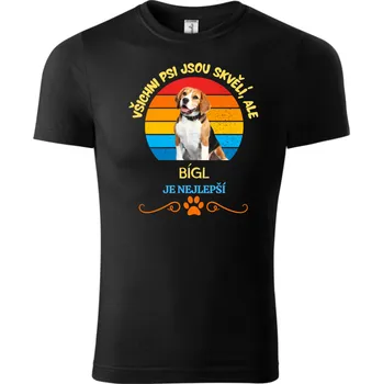 Chlapecké tričko Fenomeno Dětské tričko Bígl Velikost: 146 cm/10 let