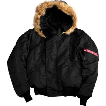 Pánské oblečení Alpha Industries N2-B černá (Aljaška) L
