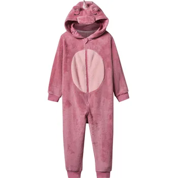 Dětský overall lupilu® Dětský plyšový overal (světle růžová, 110/116)