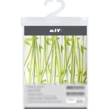 Sprchový závěs MSV sprchový závěs BAMBUS