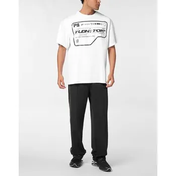 Pánské tričko Plein Sport T-Shirt 24053 Bílá Regular Fit XL