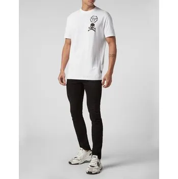 PHILIPP PLEIN T-Shirt 22831 Bílá Regular Fit 3XL