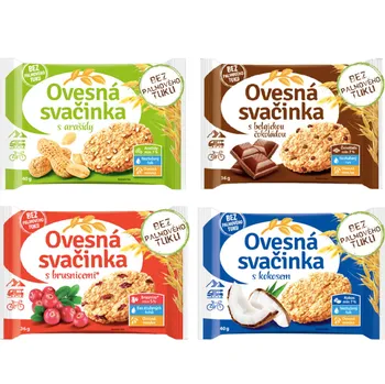 FAMMILKY Ovesná svačinka MIX CHUTÍ 4 x 5 ks